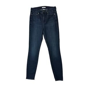 Good American Women 8/29 GL899T Ultimate Skinny Sculpting Dark Wash Blue Jeans